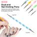 URAQT Nail Art Brushes Set with 15 Acrylic Painting Brushes and 5 Dotting Tools - DIY & Professional Nail Art Kit (20pcs) - Buy Online on GoSupps.com