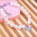 PetFavorites Pink Crystal Heart Necklace for Cats & Small Dogs - 12 Inch Neck Size - Buy Online on GoSupps.com