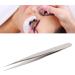 Premium Silver Straight Tweezers for Eyelash Transplantation & Extensions - Perfect for Precise Application - Buy Online on GoSupps.com