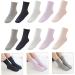GLEAVI 5 Pairs Diabetic Care & Maternity Socks - Extra Wide, Elastic, Non-Binding Crew Socks for Swollen Feet Women - Combed Cotton, Nursing & Sports Stack Socks - Buy Online on GoSupps.com