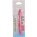 Denture Toothbrush - Double Sided Soft Bristles for Gentle Plaque and Dirt Removal - Ergonomic and Portable Design - Pink - Buy Online on GoSupps.com