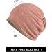 XYIYI Women's Chemo Hat - Slouchy Headwear 2 Pack (Pink & Gray) | Comfortable Cancer Hats for All-Day Wear - Buy Online on GoSupps.com