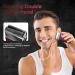 Sejoy Portable Electric Razor for Men - IPX7 Waterproof Toothed & Mesh Blades Mini Electric Foil Shaver with Dynamic LED Ideal for Travel - Buy Online on GoSupps.com