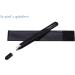 Buy Faude Professional Tweezers - Stainless Steel Eyebrow and Hair Pluckers | 9.8cm | Silk Touch Black Coating | Perfect for Fine and Ingrown Hairs - Buy Online on GoSupps.com
