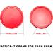 8 Pieces Air Hockey Pucks Replacement - 7g Round Pucks for Game Tables - Equipment & Accessories - Buy Online on GoSupps.com