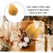 DHinkyoung Palm Leaves Cake Topper 4 Pcs Paper Fan Cake Toppers Decoration Birthday Cake Ornament for Cake Decorating DIY Craft Project Wedding Baby Shower Anniversary Birthday Party D cor (Gold) - Buy Online on GoSupps.com