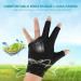Best Left Hand Billiard Glove | 3 Finger Snooker Pool Gloves for Men | Premium Billiard Accessories in Black - Buy Online on GoSupps.com