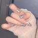 Temperament to Enhance The Nail Patch Pure Hand-Worn Nail Customized Nail Cold Little red Book New Nail Customized Fake Nails Patch (10 Pieces). (Size : S) 1 count (Pack of 1) - Buy Online on GoSupps.com