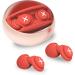 Silicone Reusable Ear Plugs for Sleeping, Noise Reduction - Soft Sound Blocking Earplugs for Concerts, Work, Travel - Red - Buy Online on GoSupps.com