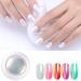 Mermaid Chrome Nail Powder - Holographic Nail Art Decoration & Manicure Pigment Set for Stunning Nails - Buy Online on GoSupps.com