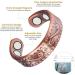 Yinox 2.3-Inch Pure Copper Magnet Ring for Men & Women - 4 Strong Magnets for Arthritis & Migraines Relief - Adjustable CI Design - Buy Online on GoSupps.com