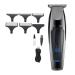 Razors Professional Rechargeable T Shape Blade Balding Best Hair Trimmer with LCD Display Black