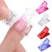 Nail Tips Clips - 5 PC Blue Nail Extension Clips & Polygel Fastening Tools for DIY Manicure - Buy Online on GoSupps.com