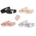 4 Pair High Heel Anti-Loose Straps Detachable Elastic Shoelace Accessories