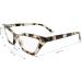 2SeeLife R-703 Funky Cat Eye Women's Reading Glasses in Clear Tortoise (+1.0 to +4.0) - 2.0x Magnification - Buy Online on GoSupps.com