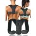 Back Adjustable Neck Brace Training Equipment Home Office Man Woman Posture Shoulder Support Correction Belt Grey Medium - Buy Online on GoSupps.com