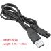 Nicwell Water Flosser Charging Cable - Compatible Power Supply for F5025 F5020E Oralfree Cordless Dental Flosser - Buy Online on GoSupps.com