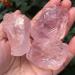 Natural Crystal Rough Natural Crystal Rough 3pcs Natural Pink Rose Quartz Crystal Rough Gemstone Specimen Home Goods - Buy Online on GoSupps.com