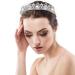 COCIDE Silver Tiara for Women - Vintage Queen Crown with Rhinestones, Crystal Headband for Bride, Bridesmaids, Prom - Ideal for Bridal, Halloween Costume Cosplay - Buy Online on GoSupps.com