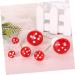 100 pcs Mushroom Cake Toppers mushroom party decorations cupcake toppers mushroom cupcake picks woodland cupcake topper baby decorations baby cake decor Small mushroom Fairy Foam Redx5pcs 8X2X2CMx5pcs - Buy Online on GoSupps.com