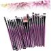 20PC eye makeup brush beauty tools neutral - Buy Online on GoSupps.com