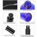 Tianzd 6-Pack 20ml Blue Glass Spray Bottles with Black Atomizers & Funnels - Portable Perfume Atomizers for Travel - Buy Online on GoSupps.com