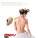 Angel Kiss Dry Brushing Body Brush - Natural Bristle Exfoliating Brush for Lymphatic Drainage and Blood Circulation - Medium Strength - Buy Online on GoSupps.com
