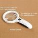 Magnifiers Magnifying Glass 2.5X Magnification 8 Led Lights 1 Uv Light Reading Books to See Map Newspaper Microscope Optical Lenses Protect Vision Without Hurting Eyes Lofty Ambition - Buy Online on GoSupps.com