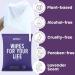 HyperGo Full-Body Rinse-Free Bathing Wipes - Lavender 20 Count - Hypoallergenic & Biodegradable - All Natural Refreshing Wipes for Post Workout, Camping, Travel - X-Large Size 12x12 - Pack of 1 - Buy Online on GoSupps.com