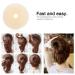3 Piece Ring Style Donut Bun Maker Set - Large, Medium, Small (White) | Women Chignon Doughnut Shaper Hair Bun Maker - Buy Online on GoSupps.com