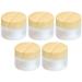 Winfred 5pcs empty cosmetic jars 30g cream jar sample box cosmetic small travel jar with lid
