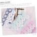 Solustrie 10-Sentence Storage Box for Colored Contact Lenses | Travel Case & Container | Eye Contact Lens Housing with Tweezers - Macaron Style - Buy Online on GoSupps.com