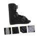 Orthopedic Ankle Straight Shoes for Foot Drop & Sprains | Supportive Walking Brace Boot - Black Composite Cloth - Buy Online on GoSupps.com