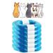 Pack of 6 refill packs refill foil rings refill bags compatible refill box for diaper pails and cat litter buckets