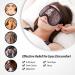 NEWGO Rosegold Gel Eye Mask - Cold Therapy Clay Mask for Dry Eyes, Headaches, Dark Circles - Soft Plush Backing - Relieve Migraines and Sinus Pressure - Buy Online on GoSupps.com