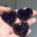 Crystals Stones Natural Uruguayan Amethyst Heart-Shaped Crystal Cluster for Home Decor ningxiao (Color : 20-35g) - Buy Online on GoSupps.com