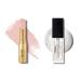 LAURA GELLER Clear Lip Oil Glass Half Full & Tinted Hydrating Lip Balm Sheerly Amazing Duo | Nourishing Lip Kit for Dry Lips Moisturizing Color and Shine
