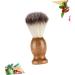 Minkissy Wooden Beard Brush & Razor | Best Bristle Hairbrush for Men Ideal for Mustaches & Beard Care - Buy Online on GoSupps.com