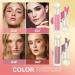 Dewy Finish 2PCS Soft Cream Liquid Blush Makeup Set - Long Lasting, Weightless, and Smudge Proof Cheek Tint Stick by Dulele (0102) - Buy Online on GoSupps.com