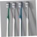 Minkissy Travel Toothbrush Set - 8 Portable Bristle Brushes for Men | Lightweight Hard Plastic Perfect for Camping & Household Use - Buy Online on GoSupps.com