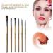 Beauty Makeup Brushes Kit 6 Pieces per Set Colorful Paint Brushes for Body Face Makeup Cosmetic Art Paint Tools - Buy Online on GoSupps.com
