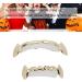Buy Reusable Copper Hip Hop False Teeth Set for Halloween & Festivals | Easy Wear Gold Teeth Decoration - Buy Online on GoSupps.com
