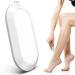 Crystal Hair Removal Stone for Men and Women | Painless Magic Hair Removal Tool | Remove Hair from Back Arms and Legs (White)