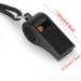 Fya Whistle - Professional Sports Whistle with Lanyard | Loud Clear Black Whistle for Coaches, Referees, and Officials - Buy Online on GoSupps.com