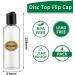 APSTAQEOO 4 x 150 ml Plastic Squeeze Bottles - Refillable Travel Containers with Funnel & Labels - Sliced Lids & Folding Lock - Perfect for Liquids - Buy Online on GoSupps.com