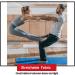 YogaAddict Men's Long Yoga Pants - Black Small for Pilates, Fitness, Meditation, Tai Chi, Martial Arts - Buy Online on GoSupps.com