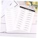 Balacoo 4 Sheets Pairs Black Makeup Artificial Eyebrow Patch Brow Tatoo Eyebrow Stickers Eyebrows 3d Make up - Buy Online on GoSupps.com