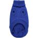 Buy Dark Blue Small Dog Sweater & Cat Sweatshirt | Warm Cozy Clothing for Pets - International Shipping - Buy Online on GoSupps.com