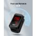 Fingertip Pulse Oximeter - Mini Oxygen Saturation Monitor with Graph Display & Alarm - iOS/Android Compatible (Black) - Buy Online on GoSupps.com