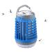 Mosquitoes Killers Lamp Camping Buggs Zapper Solar & USB Powered Electric Fly Killers Mosquitoes Killers Lantern Outdoor Mosquitoes Lamp for Home Camping Garden